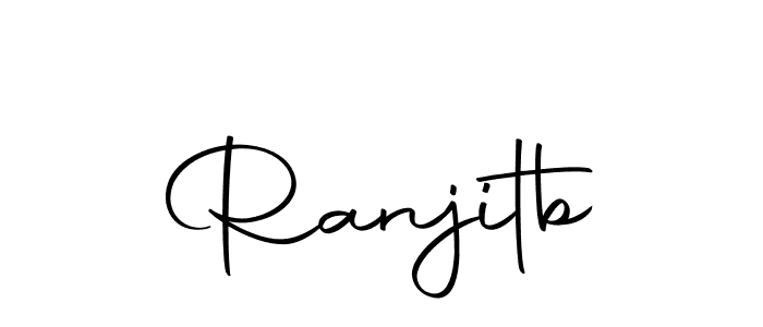Make a short Ranjitb signature style. Manage your documents anywhere anytime using Autography-DOLnW. Create and add eSignatures, submit forms, share and send files easily. Ranjitb signature style 10 images and pictures png