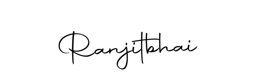 Also we have Ranjitbhai name is the best signature style. Create professional handwritten signature collection using Autography-DOLnW autograph style. Ranjitbhai signature style 10 images and pictures png