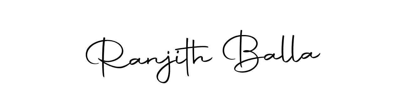 You should practise on your own different ways (Autography-DOLnW) to write your name (Ranjith Balla) in signature. don't let someone else do it for you. Ranjith Balla signature style 10 images and pictures png