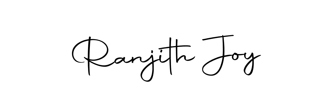 This is the best signature style for the Ranjith Joy name. Also you like these signature font (Autography-DOLnW). Mix name signature. Ranjith Joy signature style 10 images and pictures png