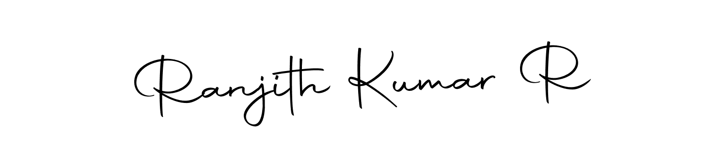 Also we have Ranjith Kumar R name is the best signature style. Create professional handwritten signature collection using Autography-DOLnW autograph style. Ranjith Kumar R signature style 10 images and pictures png