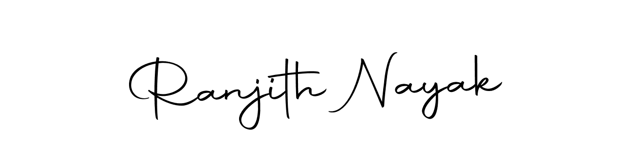 How to make Ranjith Nayak signature? Autography-DOLnW is a professional autograph style. Create handwritten signature for Ranjith Nayak name. Ranjith Nayak signature style 10 images and pictures png