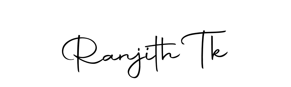 You should practise on your own different ways (Autography-DOLnW) to write your name (Ranjith Tk) in signature. don't let someone else do it for you. Ranjith Tk signature style 10 images and pictures png