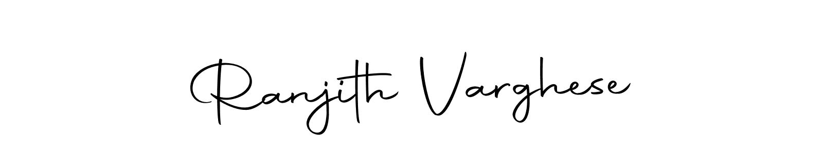 How to make Ranjith Varghese signature? Autography-DOLnW is a professional autograph style. Create handwritten signature for Ranjith Varghese name. Ranjith Varghese signature style 10 images and pictures png