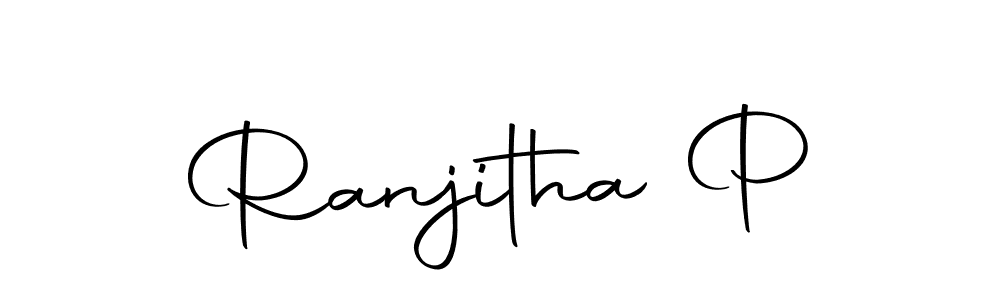 You can use this online signature creator to create a handwritten signature for the name Ranjitha P. This is the best online autograph maker. Ranjitha P signature style 10 images and pictures png