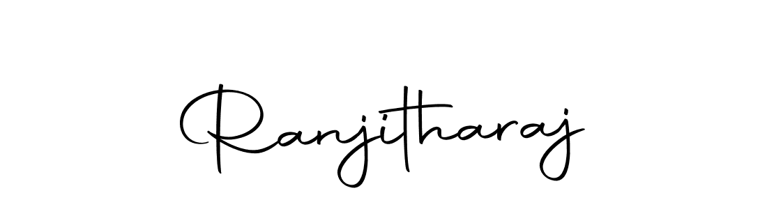 Design your own signature with our free online signature maker. With this signature software, you can create a handwritten (Autography-DOLnW) signature for name Ranjitharaj. Ranjitharaj signature style 10 images and pictures png