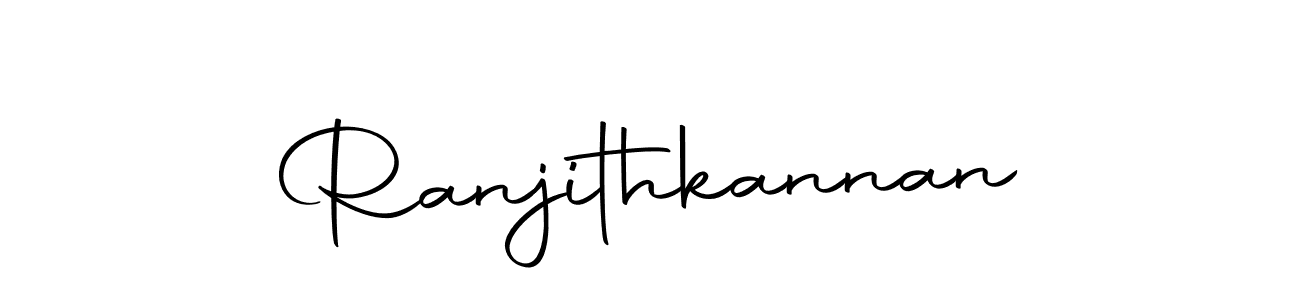 Use a signature maker to create a handwritten signature online. With this signature software, you can design (Autography-DOLnW) your own signature for name Ranjithkannan. Ranjithkannan signature style 10 images and pictures png