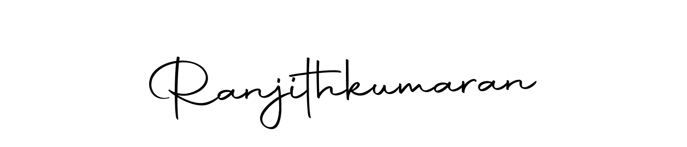 Ranjithkumaran stylish signature style. Best Handwritten Sign (Autography-DOLnW) for my name. Handwritten Signature Collection Ideas for my name Ranjithkumaran. Ranjithkumaran signature style 10 images and pictures png