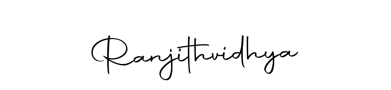 Autography-DOLnW is a professional signature style that is perfect for those who want to add a touch of class to their signature. It is also a great choice for those who want to make their signature more unique. Get Ranjithvidhya name to fancy signature for free. Ranjithvidhya signature style 10 images and pictures png