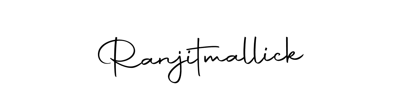 Ranjitmallick stylish signature style. Best Handwritten Sign (Autography-DOLnW) for my name. Handwritten Signature Collection Ideas for my name Ranjitmallick. Ranjitmallick signature style 10 images and pictures png