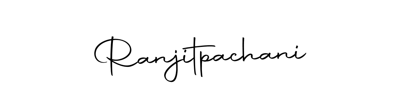 You should practise on your own different ways (Autography-DOLnW) to write your name (Ranjitpachani) in signature. don't let someone else do it for you. Ranjitpachani signature style 10 images and pictures png