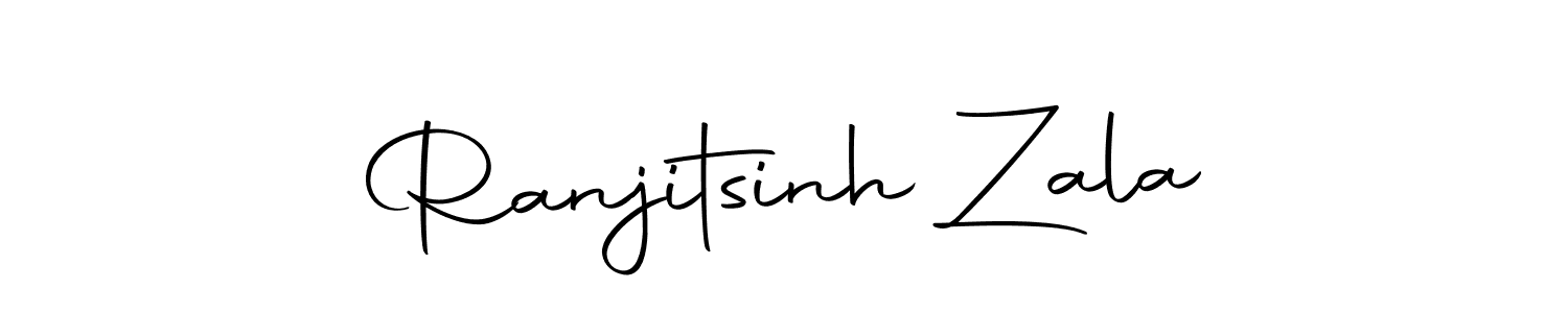 The best way (Autography-DOLnW) to make a short signature is to pick only two or three words in your name. The name Ranjitsinh Zala include a total of six letters. For converting this name. Ranjitsinh Zala signature style 10 images and pictures png