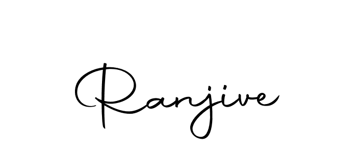 if you are searching for the best signature style for your name Ranjive. so please give up your signature search. here we have designed multiple signature styles  using Autography-DOLnW. Ranjive signature style 10 images and pictures png