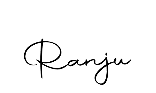 Make a beautiful signature design for name Ranju. Use this online signature maker to create a handwritten signature for free. Ranju signature style 10 images and pictures png