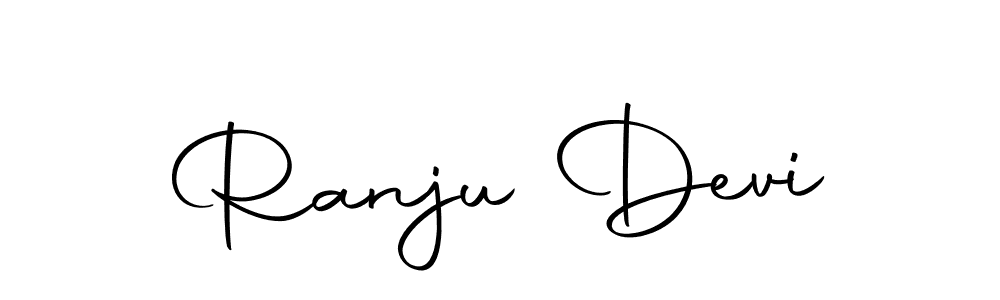 Create a beautiful signature design for name Ranju Devi. With this signature (Autography-DOLnW) fonts, you can make a handwritten signature for free. Ranju Devi signature style 10 images and pictures png