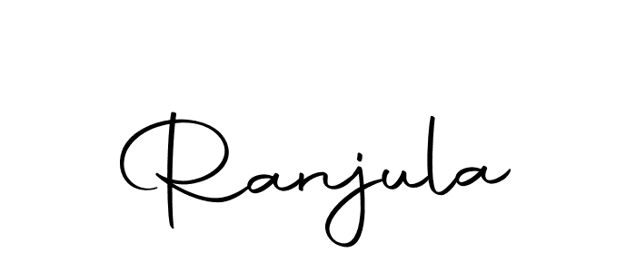 Design your own signature with our free online signature maker. With this signature software, you can create a handwritten (Autography-DOLnW) signature for name Ranjula. Ranjula signature style 10 images and pictures png