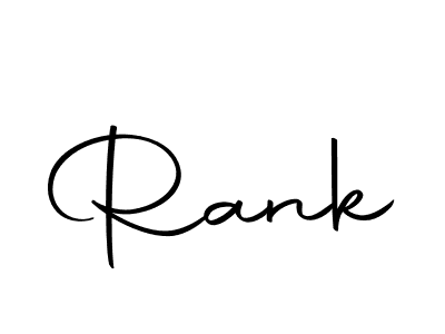 Make a beautiful signature design for name Rank. With this signature (Autography-DOLnW) style, you can create a handwritten signature for free. Rank signature style 10 images and pictures png