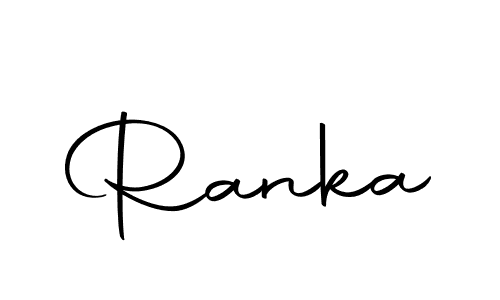 You can use this online signature creator to create a handwritten signature for the name Ranka. This is the best online autograph maker. Ranka signature style 10 images and pictures png