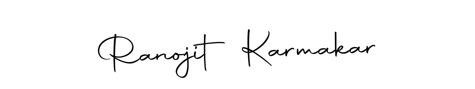 You should practise on your own different ways (Autography-DOLnW) to write your name (Ranojit Karmakar) in signature. don't let someone else do it for you. Ranojit Karmakar signature style 10 images and pictures png