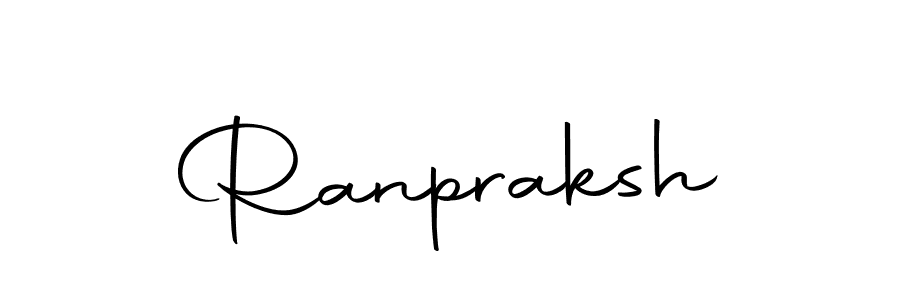 Use a signature maker to create a handwritten signature online. With this signature software, you can design (Autography-DOLnW) your own signature for name Ranpraksh. Ranpraksh signature style 10 images and pictures png