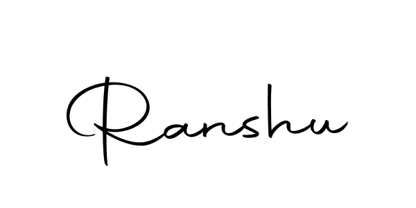 It looks lik you need a new signature style for name Ranshu. Design unique handwritten (Autography-DOLnW) signature with our free signature maker in just a few clicks. Ranshu signature style 10 images and pictures png