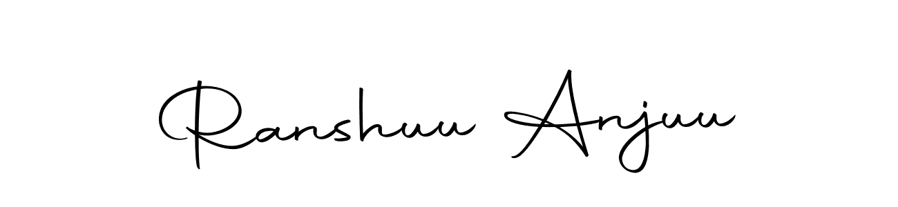 This is the best signature style for the Ranshuu Anjuu name. Also you like these signature font (Autography-DOLnW). Mix name signature. Ranshuu Anjuu signature style 10 images and pictures png