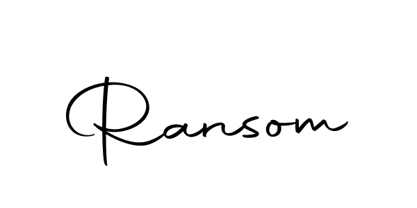 Also we have Ransom name is the best signature style. Create professional handwritten signature collection using Autography-DOLnW autograph style. Ransom signature style 10 images and pictures png