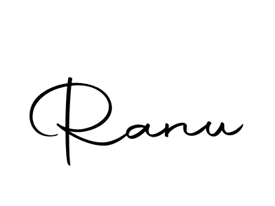 Make a beautiful signature design for name Ranu. With this signature (Autography-DOLnW) style, you can create a handwritten signature for free. Ranu signature style 10 images and pictures png