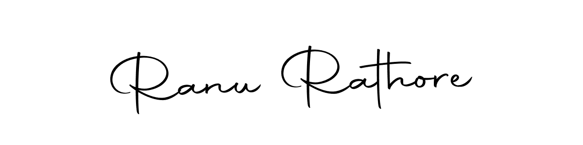 Make a beautiful signature design for name Ranu Rathore. Use this online signature maker to create a handwritten signature for free. Ranu Rathore signature style 10 images and pictures png
