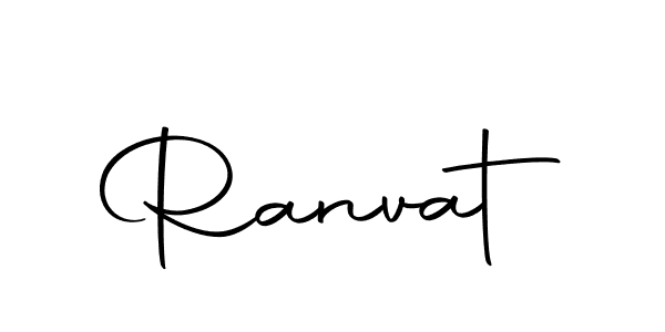 Use a signature maker to create a handwritten signature online. With this signature software, you can design (Autography-DOLnW) your own signature for name Ranvat. Ranvat signature style 10 images and pictures png