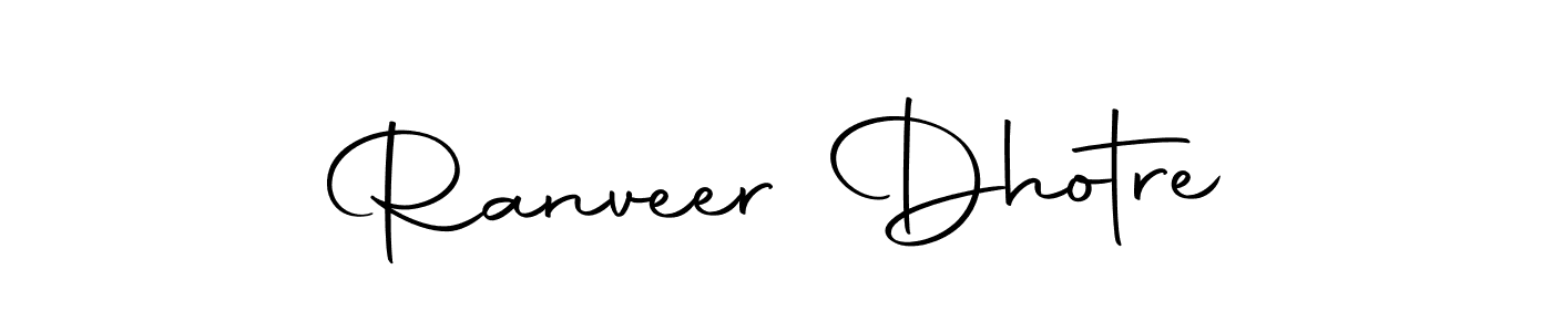 Ranveer Dhotre stylish signature style. Best Handwritten Sign (Autography-DOLnW) for my name. Handwritten Signature Collection Ideas for my name Ranveer Dhotre. Ranveer Dhotre signature style 10 images and pictures png