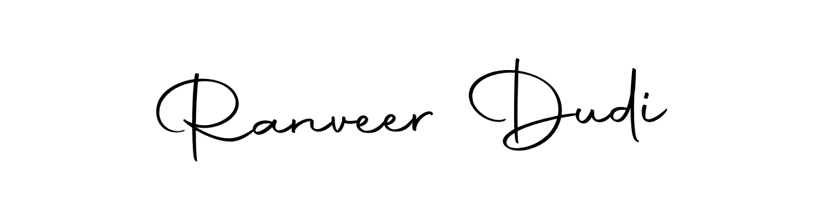 You should practise on your own different ways (Autography-DOLnW) to write your name (Ranveer Dudi) in signature. don't let someone else do it for you. Ranveer Dudi signature style 10 images and pictures png