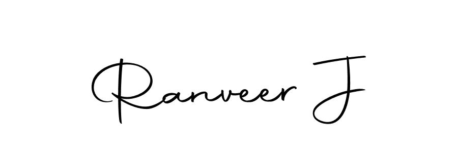 You can use this online signature creator to create a handwritten signature for the name Ranveer J. This is the best online autograph maker. Ranveer J signature style 10 images and pictures png