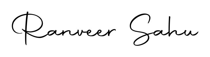 Achieve flawless digital penmanship with Ranveer Sahu name in Autography-DOLnW font. The perfect tool for creating online signatures. Ranveer Sahu signature style 10 images and pictures png