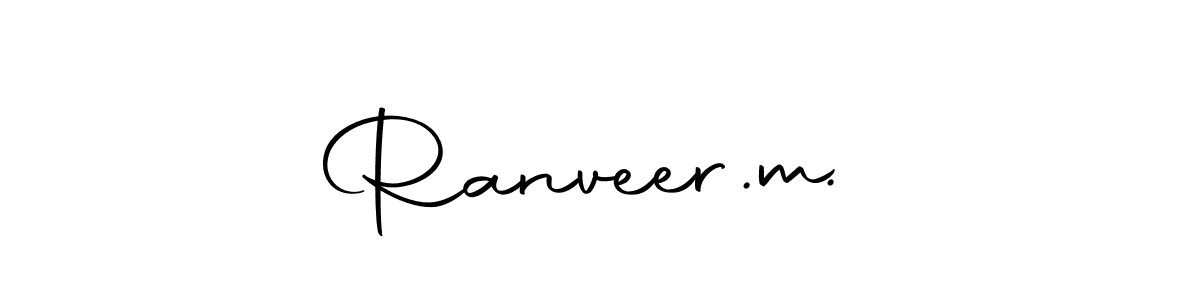 Similarly Autography-DOLnW is the best handwritten signature design. Signature creator online .You can use it as an online autograph creator for name Ranveer.m  .. Ranveer.m  . signature style 10 images and pictures png