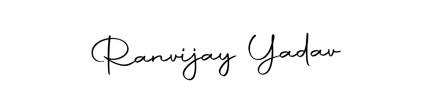 Autography-DOLnW is a professional signature style that is perfect for those who want to add a touch of class to their signature. It is also a great choice for those who want to make their signature more unique. Get Ranvijay Yadav name to fancy signature for free. Ranvijay Yadav signature style 10 images and pictures png