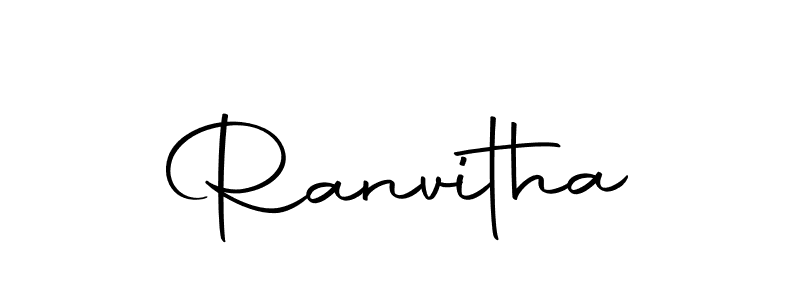 The best way (Autography-DOLnW) to make a short signature is to pick only two or three words in your name. The name Ranvitha include a total of six letters. For converting this name. Ranvitha signature style 10 images and pictures png