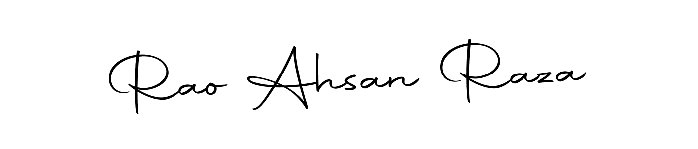 Make a beautiful signature design for name Rao Ahsan Raza. With this signature (Autography-DOLnW) style, you can create a handwritten signature for free. Rao Ahsan Raza signature style 10 images and pictures png