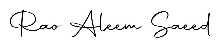 Express your personality with a custom Rao Aleem Saeed signature crafted with Autography-DOLnW typography. Free transparent PNG download available. Rao Aleem Saeed signature style 10 images and pictures png