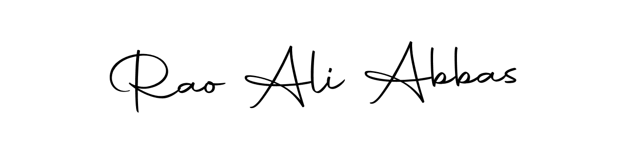 How to make Rao Ali Abbas signature? Autography-DOLnW is a professional autograph style. Create handwritten signature for Rao Ali Abbas name. Rao Ali Abbas signature style 10 images and pictures png