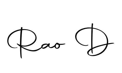 How to make Rao D name signature. Use Autography-DOLnW style for creating short signs online. This is the latest handwritten sign. Rao D signature style 10 images and pictures png