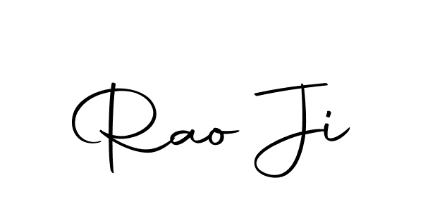 Make a beautiful signature design for name Rao Ji. Use this online signature maker to create a handwritten signature for free. Rao Ji signature style 10 images and pictures png