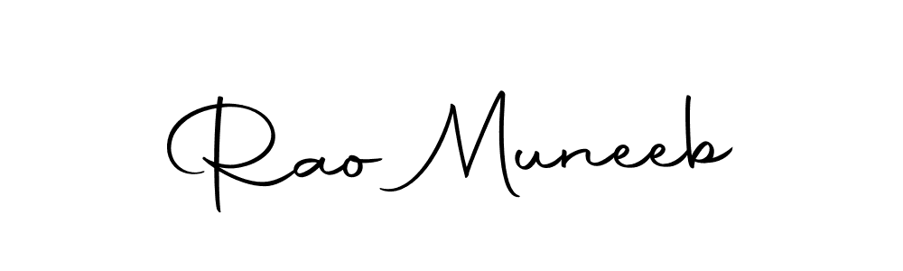 Once you've used our free online signature maker to create your best signature Autography-DOLnW style, it's time to enjoy all of the benefits that Rao Muneeb name signing documents. Rao Muneeb signature style 10 images and pictures png