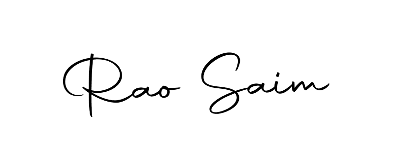 Here are the top 10 professional signature styles for the name Rao Saim. These are the best autograph styles you can use for your name. Rao Saim signature style 10 images and pictures png