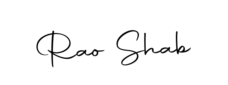 Also we have Rao Shab name is the best signature style. Create professional handwritten signature collection using Autography-DOLnW autograph style. Rao Shab signature style 10 images and pictures png