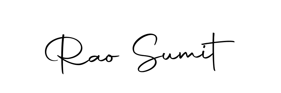 How to make Rao Sumit signature? Autography-DOLnW is a professional autograph style. Create handwritten signature for Rao Sumit name. Rao Sumit signature style 10 images and pictures png