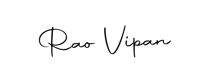 Make a beautiful signature design for name Rao Vipan. With this signature (Autography-DOLnW) style, you can create a handwritten signature for free. Rao Vipan signature style 10 images and pictures png