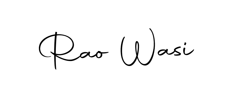 Rao Wasi stylish signature style. Best Handwritten Sign (Autography-DOLnW) for my name. Handwritten Signature Collection Ideas for my name Rao Wasi. Rao Wasi signature style 10 images and pictures png