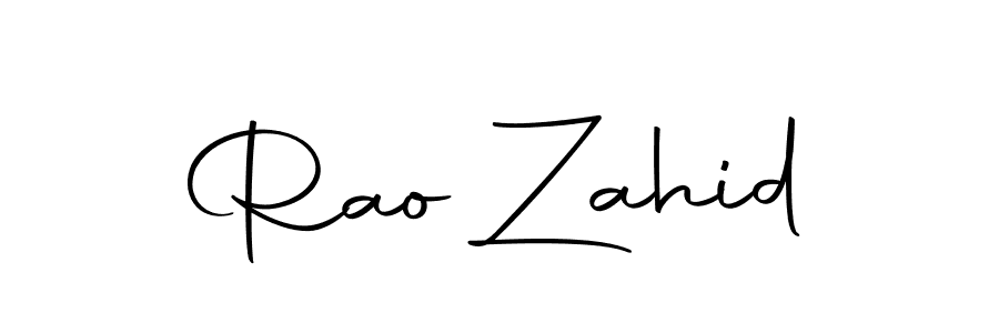 Create a beautiful signature design for name Rao Zahid. With this signature (Autography-DOLnW) fonts, you can make a handwritten signature for free. Rao Zahid signature style 10 images and pictures png
