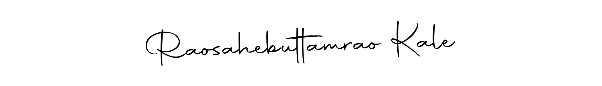 Make a beautiful signature design for name Raosahebuttamrao Kale. Use this online signature maker to create a handwritten signature for free. Raosahebuttamrao Kale signature style 10 images and pictures png